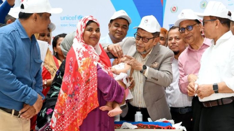 দীর্ঘ সময় পরে সারা দেশে চলছে ভিটামিন ‘এ’ প্লাস ক্যাম্পেইন