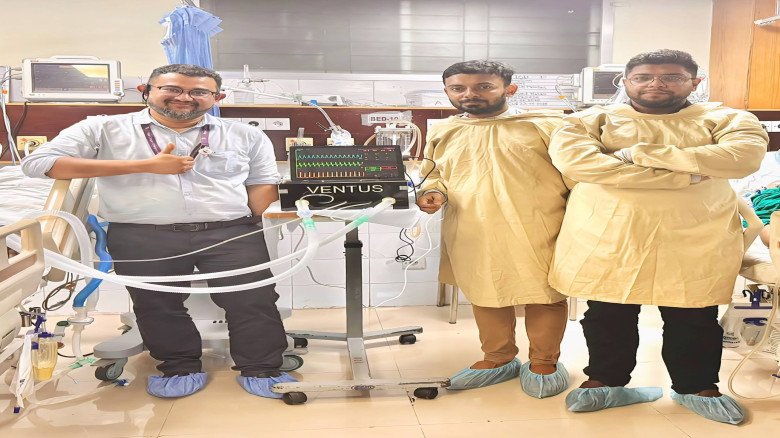 দেশে তৈরী হলো চিকিৎসা সরঞ্জাম ভেন্টিলেটর ‘ভেন্টাস’: ট্রায়ালে 